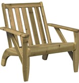 vidaXL Tuinstoelen Adirondack 2 st 75x77x77 cm geïmpregneerd hout