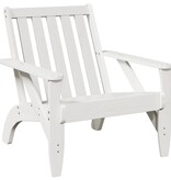 vidaXL Tuinstoelen Adirondack 2 st 75x77x77 cm massief grenenhout wit
