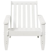 vidaXL Tuinstoelen Adirondack 2 st 75x77x77 cm massief grenenhout wit