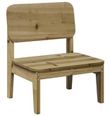 vidaXL Tuinstoelen 2 st 60x52,5x72 cm geïmpregneerd hout