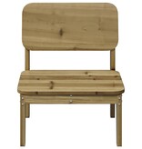 vidaXL Tuinstoelen 2 st 60x52,5x72 cm geïmpregneerd hout