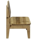 vidaXL Tuinstoelen 2 st 60x52,5x72 cm geïmpregneerd hout
