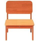 vidaXL Tuinstoelen 2 st 60x52,5x72 cm massief grenenhout wasbruin