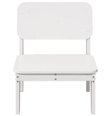 vidaXL Tuinstoelen 2 st 60x52,5x72 cm massief grenenhout wit