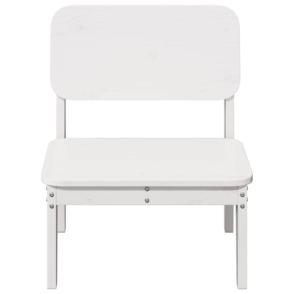 vidaXL Tuinstoelen 2 st 60x52,5x72 cm massief grenenhout wit