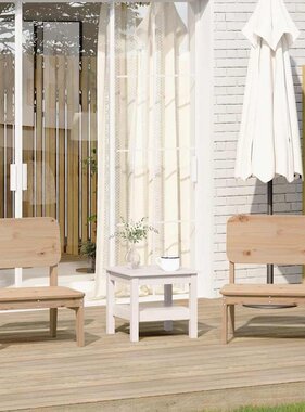 vidaXL Tuinstoelen 2 st 60x52,5x72 cm massief grenenhout
