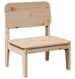 vidaXL Tuinstoelen 2 st 60x52,5x72 cm massief grenenhout