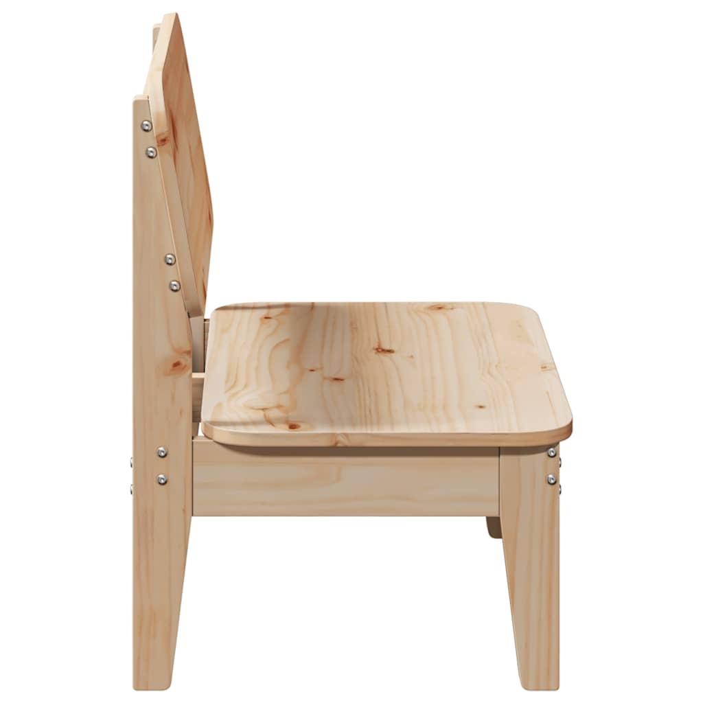 vidaXL Tuinstoelen 2 st 60x52,5x72 cm massief grenenhout