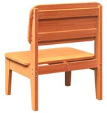 vidaXL Tuinstoel 60x52,5x72 cm massief grenenhout wasbruin
