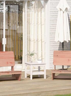 vidaXL Tuinstoelen 2 st 60x64x70,5 cm massief douglashout