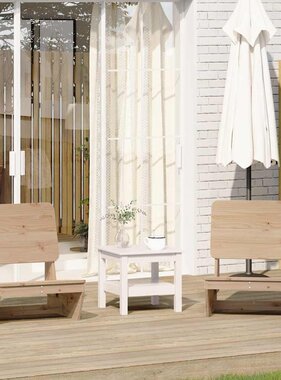 vidaXL Tuinstoelen 2 st 60x64x70,5 cm massief grenenhout