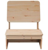 vidaXL Tuinstoelen 2 st 60x64x70,5 cm massief grenenhout