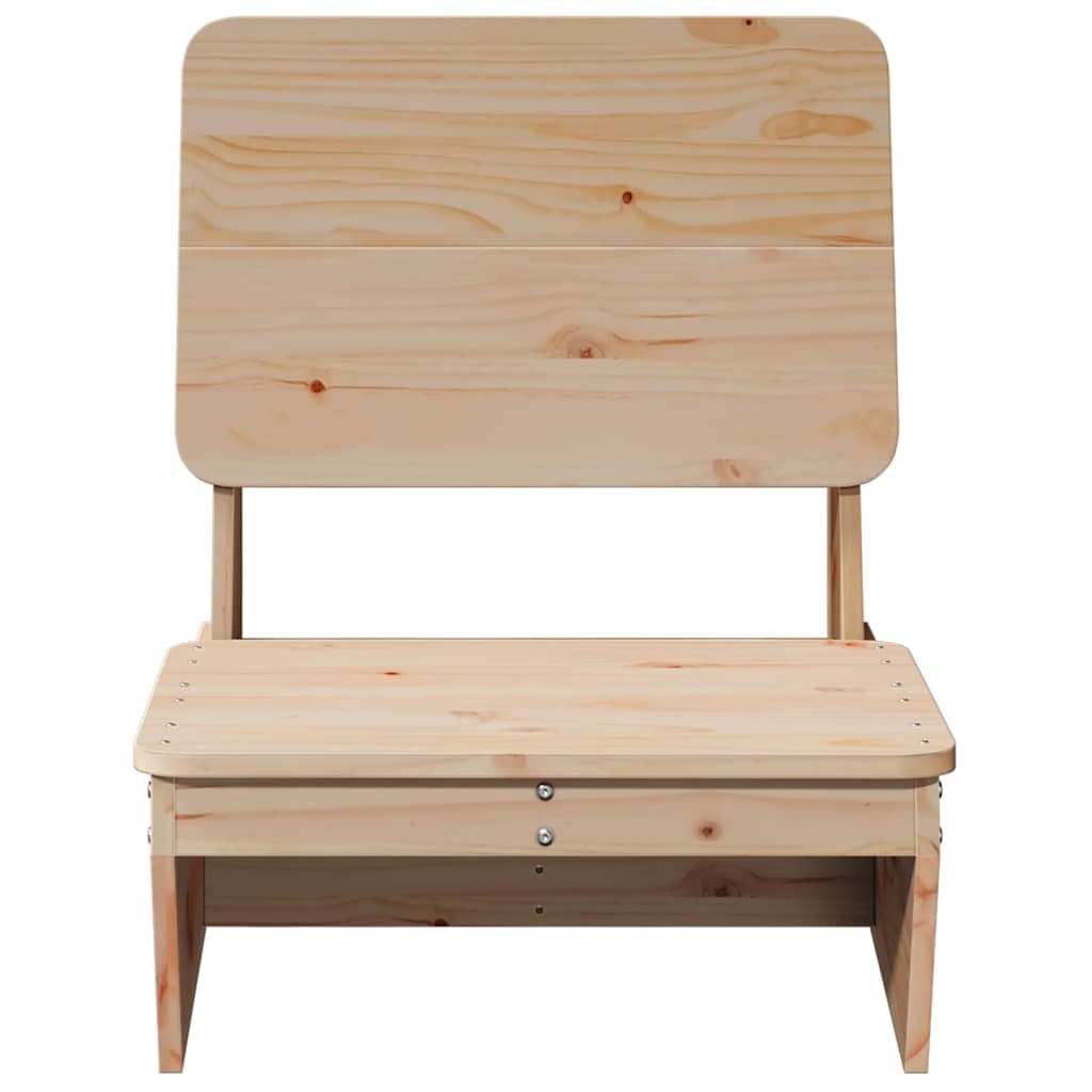 vidaXL Tuinstoelen 2 st 60x64x70,5 cm massief grenenhout
