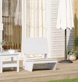 vidaXL Tuinstoel 60x64x70,5 cm massief grenenhout wit