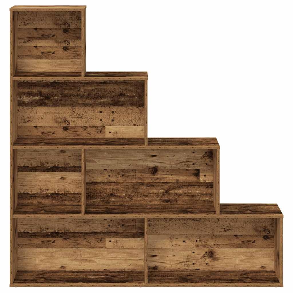 VidaXL Boekenkast 157x24x160 cm bewerkt hout oud houtkleurig