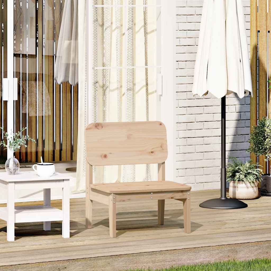 vidaXL Tuinstoel 60x52,5x72 cm massief grenenhout