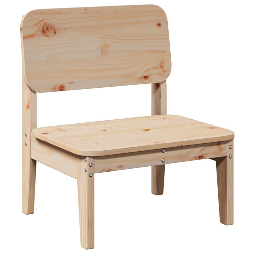 vidaXL Tuinstoel 60x52,5x72 cm massief grenenhout