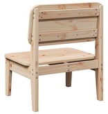 vidaXL Tuinstoel 60x52,5x72 cm massief grenenhout