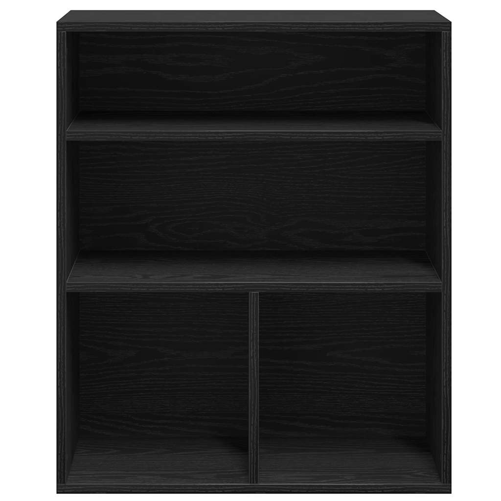 vidaXL Boekenkast 60x30x71,5 cm bewerkt hout zwart