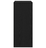 vidaXL Boekenkast 60x30x71,5 cm bewerkt hout zwart