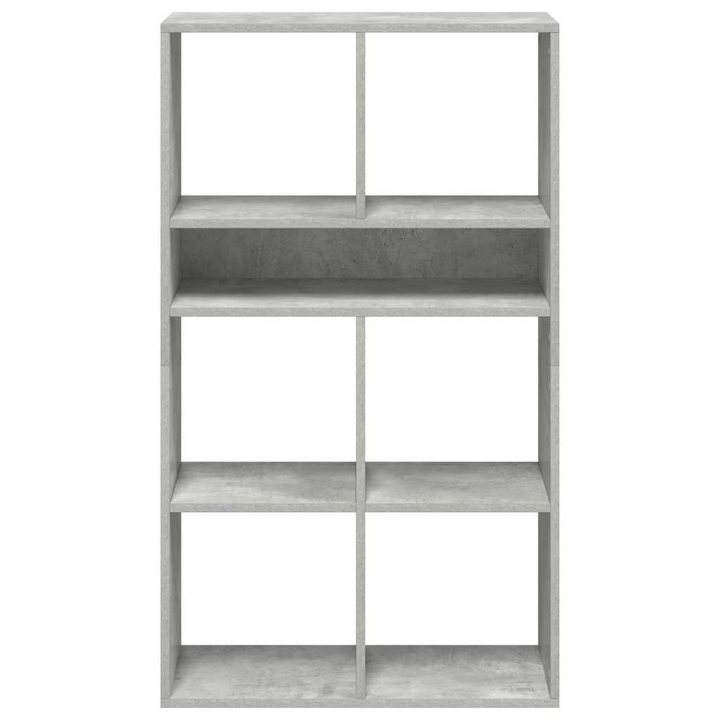 vidaXL Boekenkast 66x31x112 cm bewerkt hout betongrijs