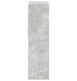 vidaXL Boekenkast 66x31x112 cm bewerkt hout betongrijs