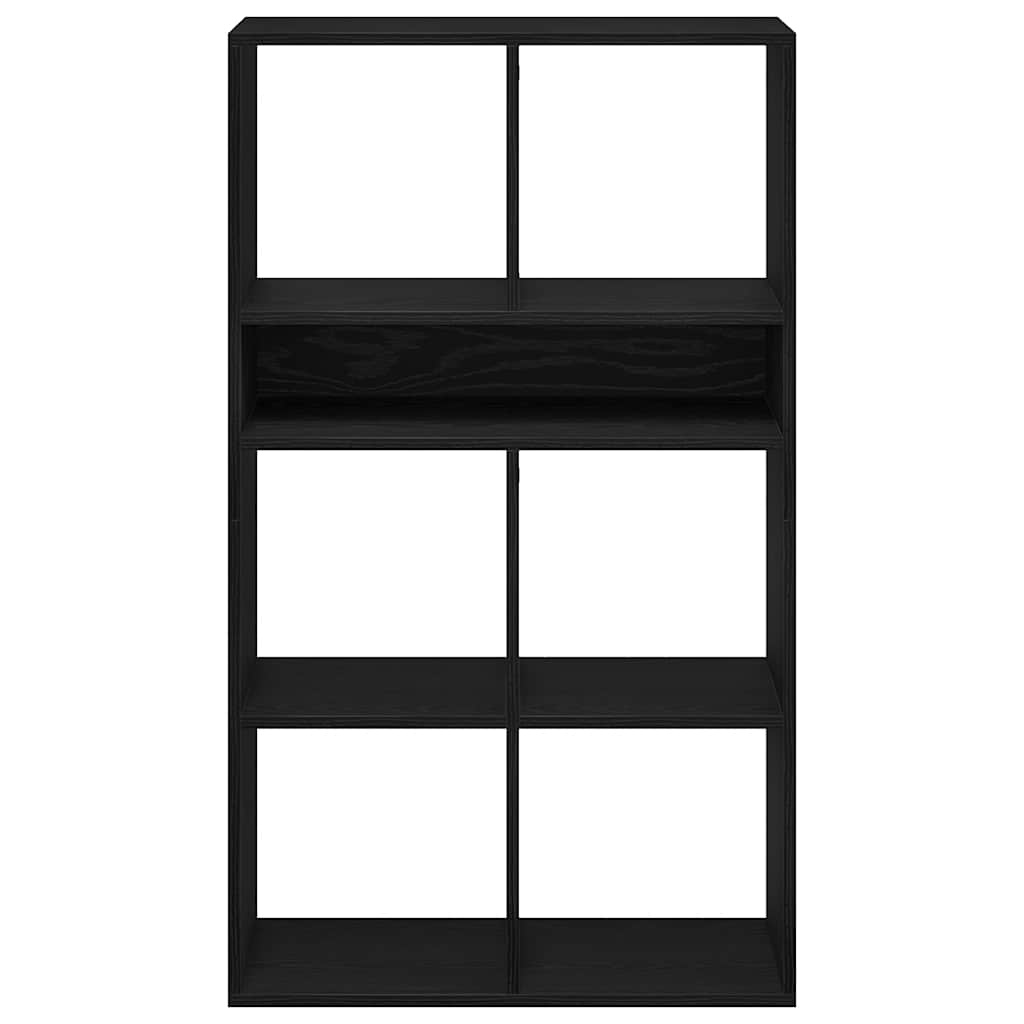 vidaXL Boekenkast 66x31x112 cm bewerkt hout zwart