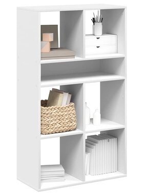 VidaXL Boekenkast 66x31x112 cm bewerkt hout wit