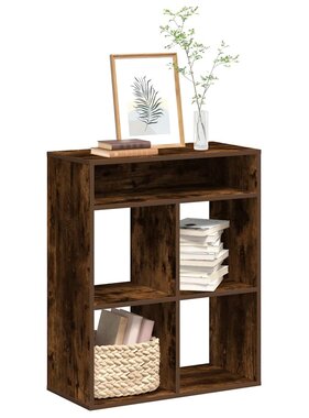 VidaXL Boekenkast 66x31x80 cm bewerkt hout gerookt eikenkleurig