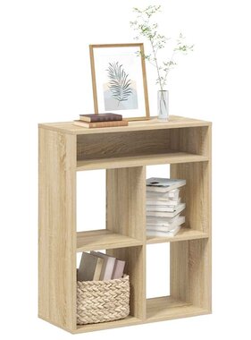 VidaXL Boekenkast 66x31x80 cm bewerkt hout sonoma eikenkleurig