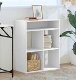vidaXL Boekenkast 66x31x80 cm bewerkt hout wit