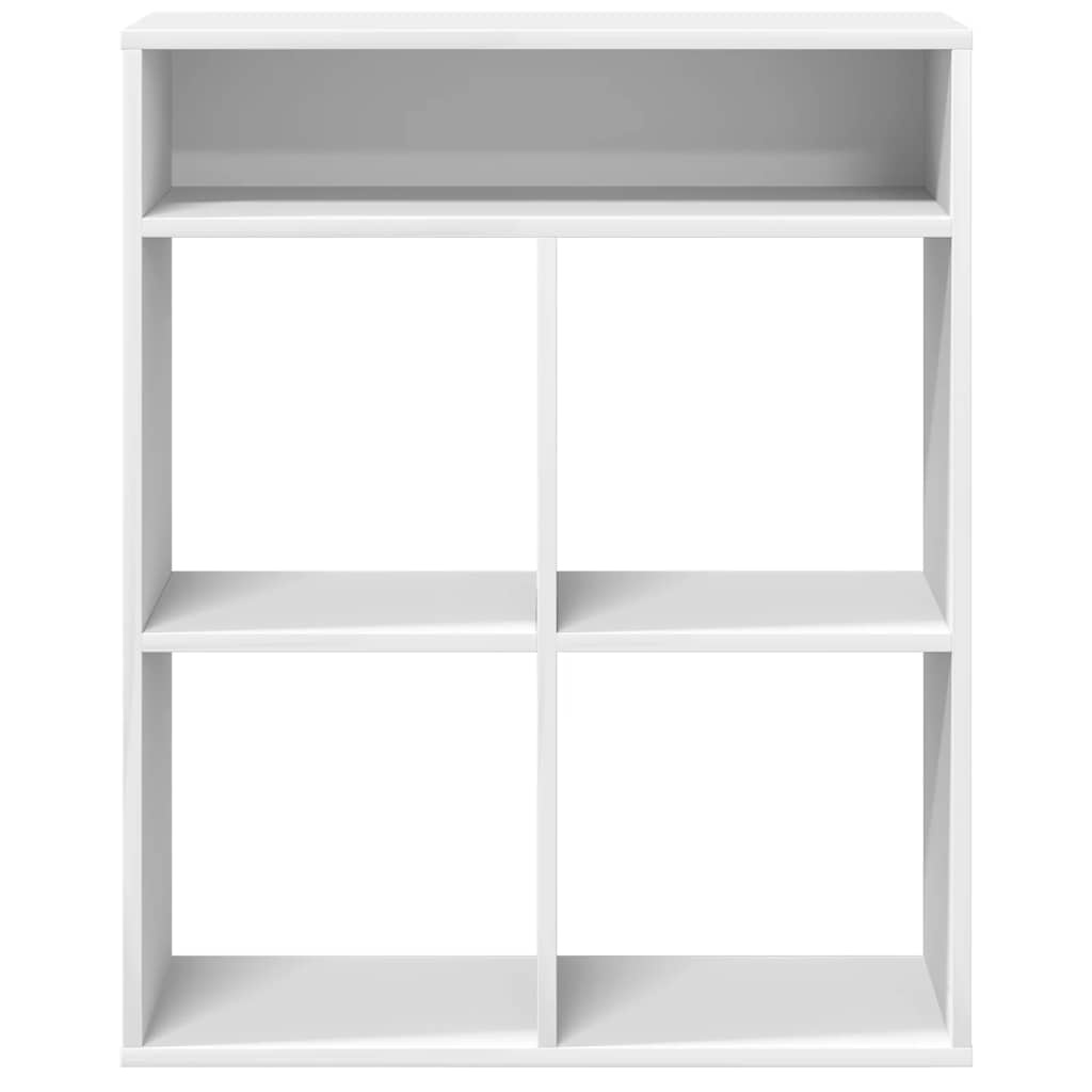 vidaXL Boekenkast 66x31x80 cm bewerkt hout wit