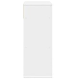 vidaXL Boekenkast 66x31x80 cm bewerkt hout wit