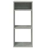 vidaXL Boekenkast 34x31x80 cm bewerkt hout betongrijs