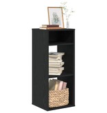 VidaXL Boekenkast 34x31x80 cm bewerkt hout zwart