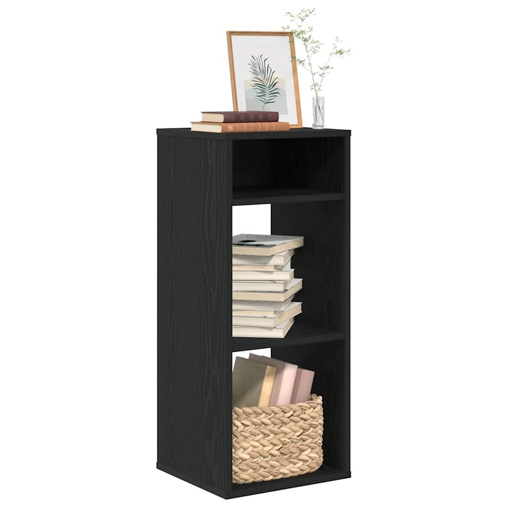 VidaXL Boekenkast 34x31x80 cm bewerkt hout zwart