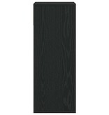 VidaXL Boekenkast 34x31x80 cm bewerkt hout zwart