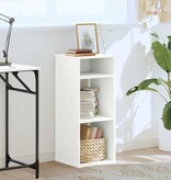 VidaXL Boekenkast 34x31x80 cm bewerkt hout wit