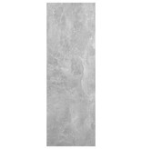 vidaXL Tv-meubels 2 st 30,5x30x90 cm bewerkt hout betongrijs