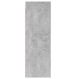 vidaXL Tv-meubels 2 st 30,5x30x90 cm bewerkt hout betongrijs