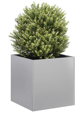 vidaXL Plantenbak 40x40x40 cm gegalvaniseerd staal