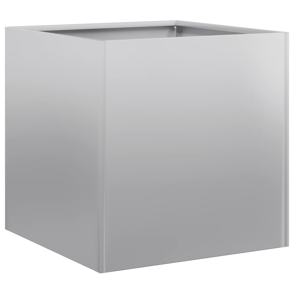 vidaXL Plantenbak 40x40x40 cm gegalvaniseerd staal