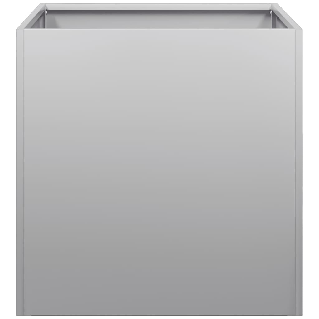 vidaXL Plantenbak 40x40x40 cm gegalvaniseerd staal