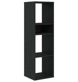 VidaXL Boekenkast 34x31x112 cm bewerkt hout zwart