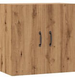 VidaXL Wandkast 60x31x60 cm bewerkt hout artisanaal eikenkleurig