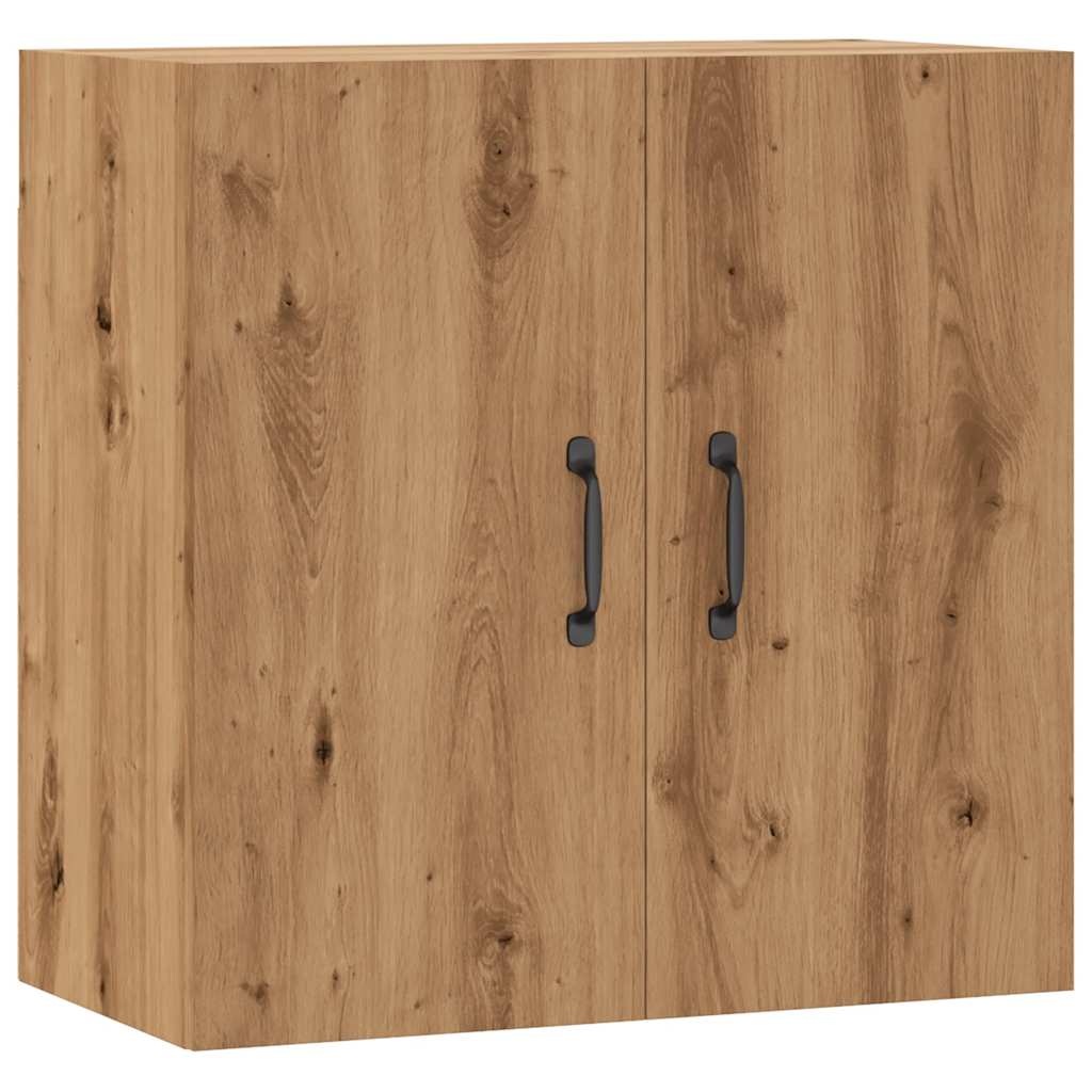 VidaXL Wandkast 60x31x60 cm bewerkt hout artisanaal eikenkleurig