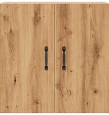 VidaXL Wandkast 60x31x60 cm bewerkt hout artisanaal eikenkleurig