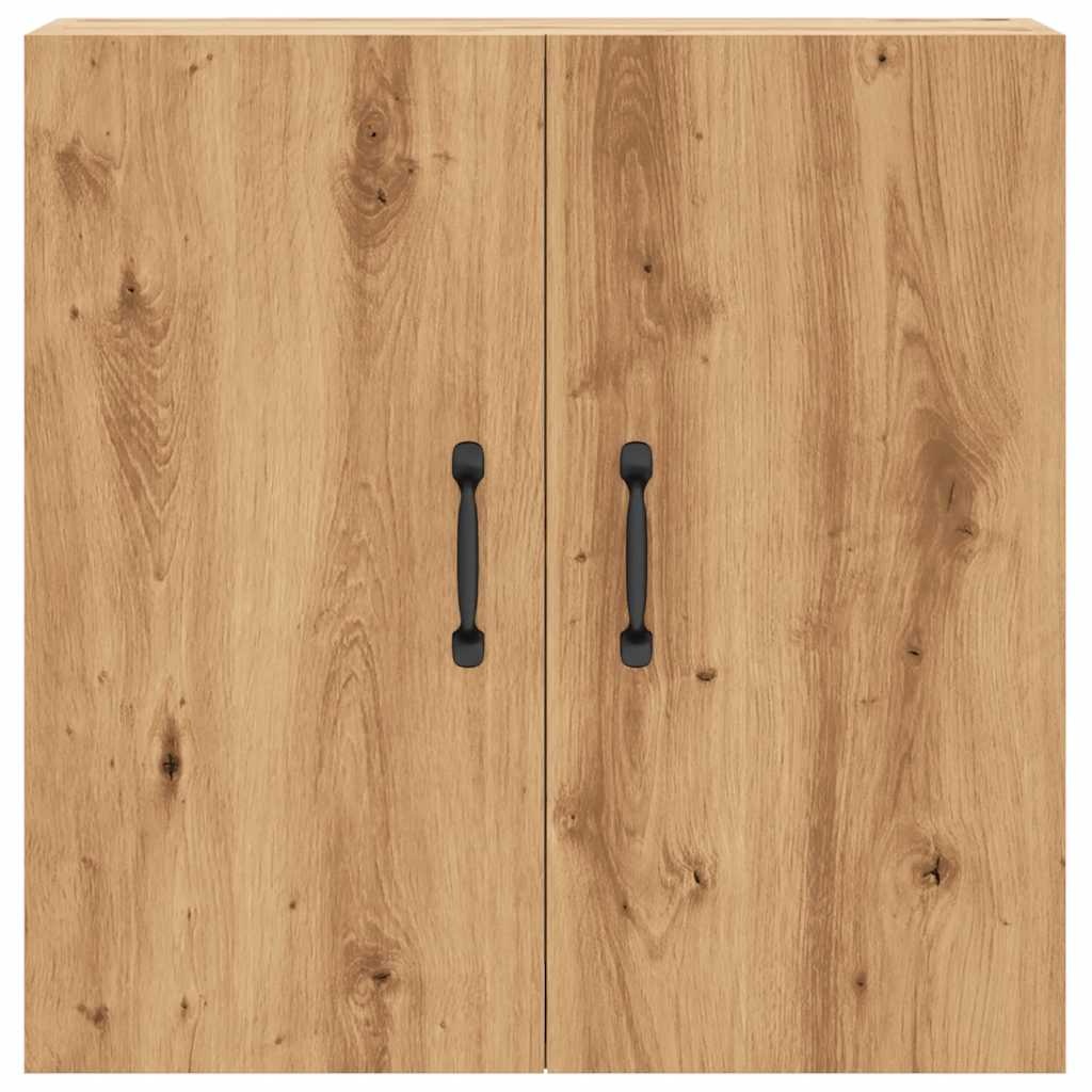 VidaXL Wandkast 60x31x60 cm bewerkt hout artisanaal eikenkleurig