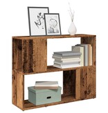 VidaXL Boekenkast/kamerscherm 80x24x63 cm oud houtkleurig