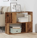 VidaXL Boekenkast/kamerscherm 80x24x63 cm oud houtkleurig